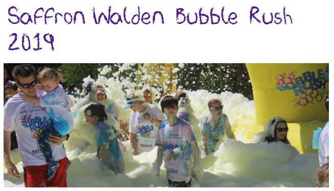 EACH Saffron Walden Bubblerush 2019